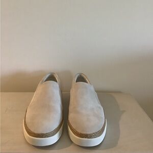 Beige Slip-On Espadrille Sneakers